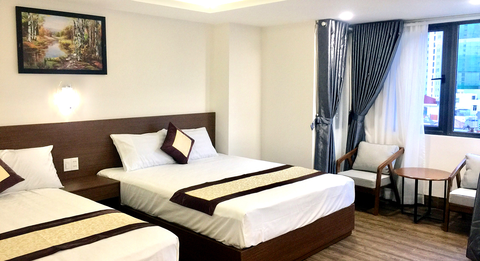 Twin room - Phòng đôi 2 giường 4 khách